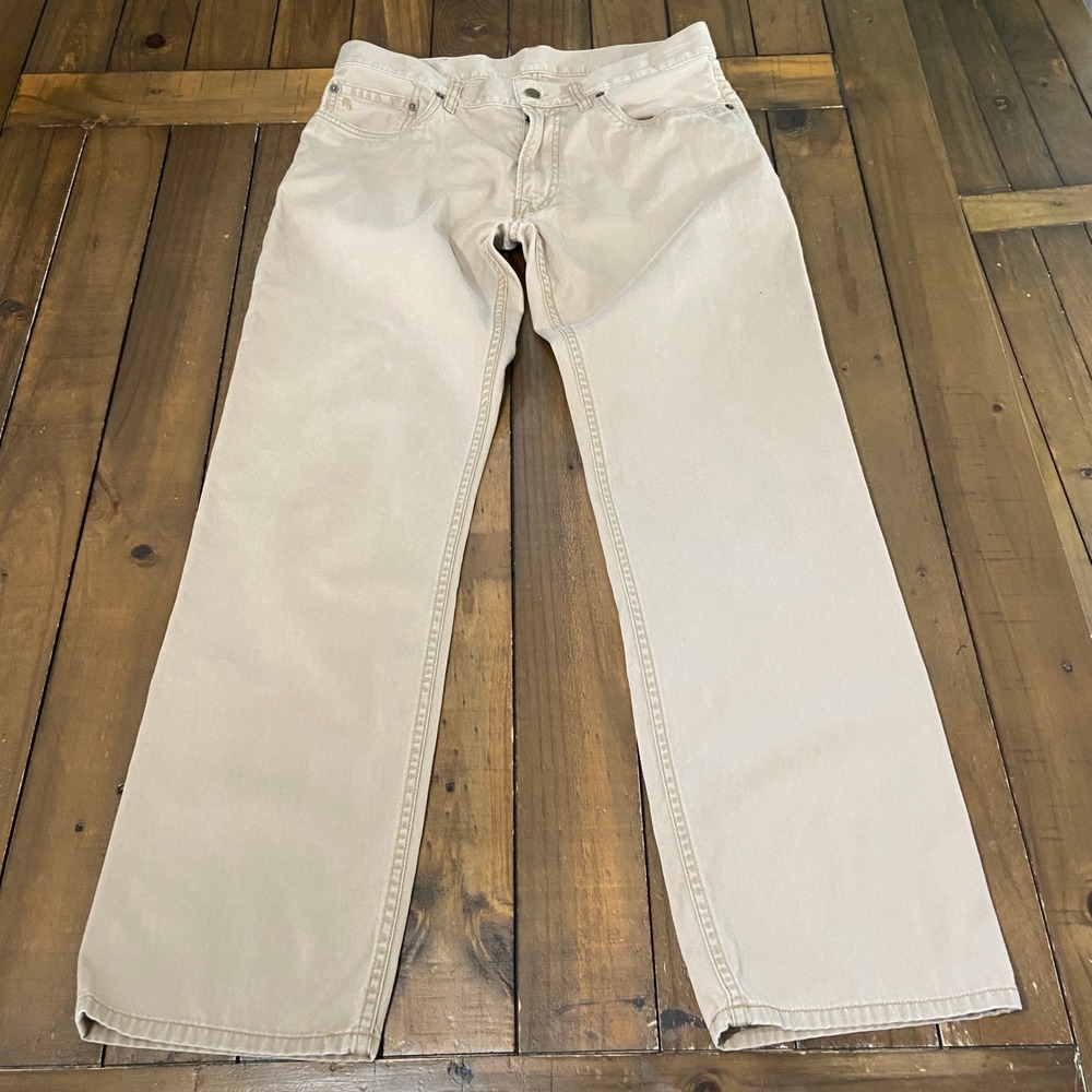 Vintage Polo Ralph Lauren Dry Goods Khaki Chino Pants 32x30 Straight Leg
